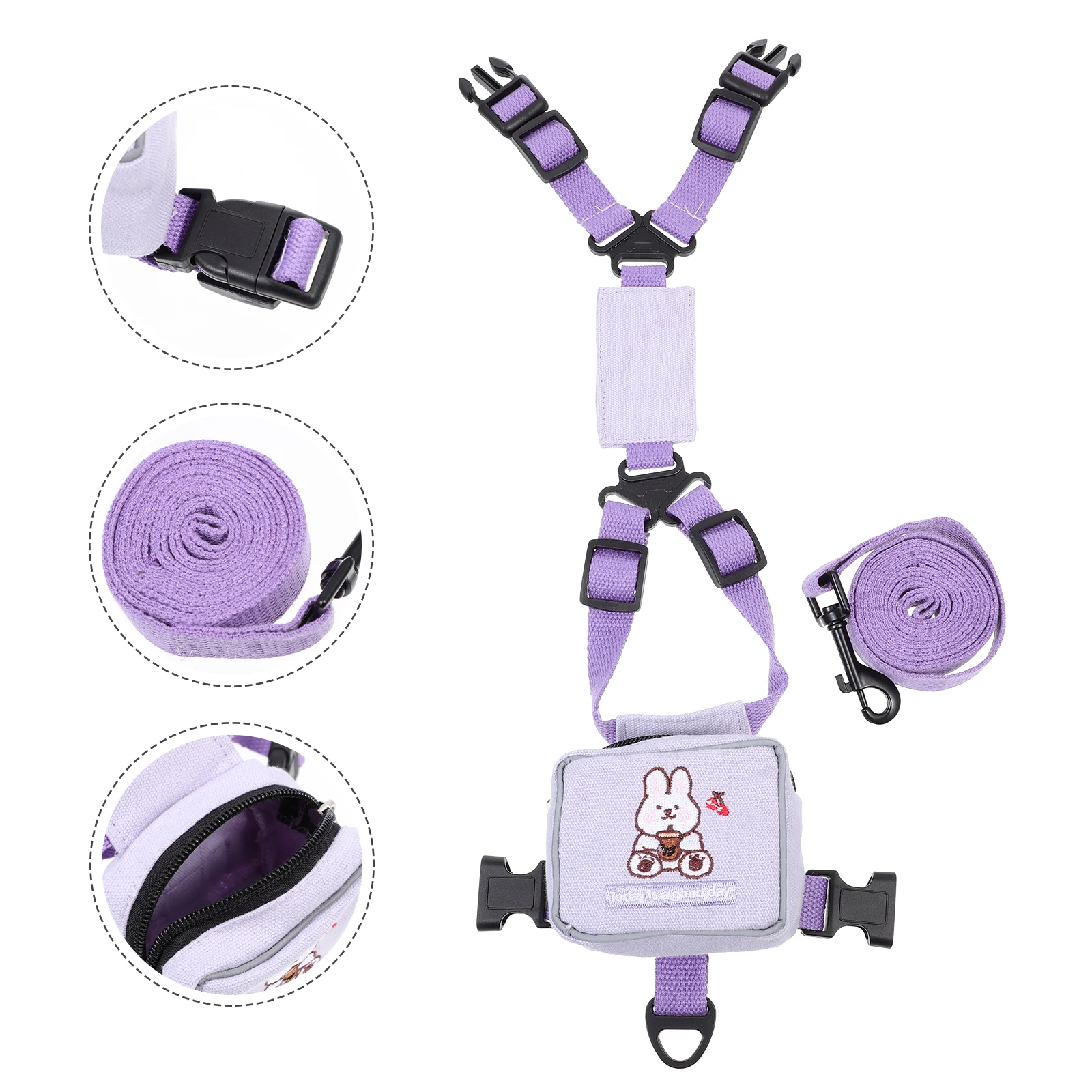 Adorable Vest Style Puppy Dog Small Medium Pets Outdoor Training Walking Pet Supply Cat Harness Backpack Leash Dog Backpack
Adorable Vest Style Puppy Dog Small Medium Pets Outdoor Training Walking Pet Supply Cat Harness Backpack Leash Dog Backpack