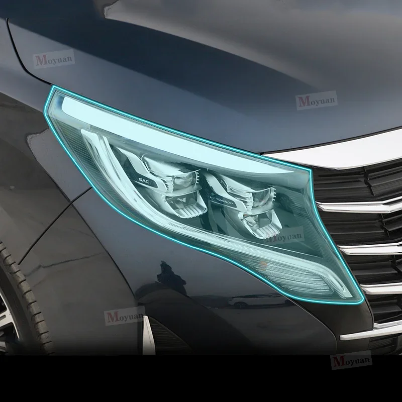 2 Pcs Car Headlight Protective Film Headlamp Transparent Black TPU Sticker For Trumpchi M8 GM8 2018-2023 car Accessories
2 Pcs Car Headlight Protective Film Headlamp Transparent Black TPU Sticker For Trumpchi M8 GM8 2018-2023 car Accessories