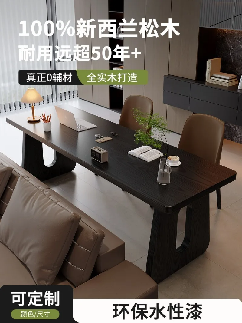 New Living Room Sofa Desk Tea Table Double Computer Table Home Desk Long All Solid Wood Workbench
New Living Room Sofa Desk Tea Table Double Computer Table Home Desk Long All Solid Wood Workbench