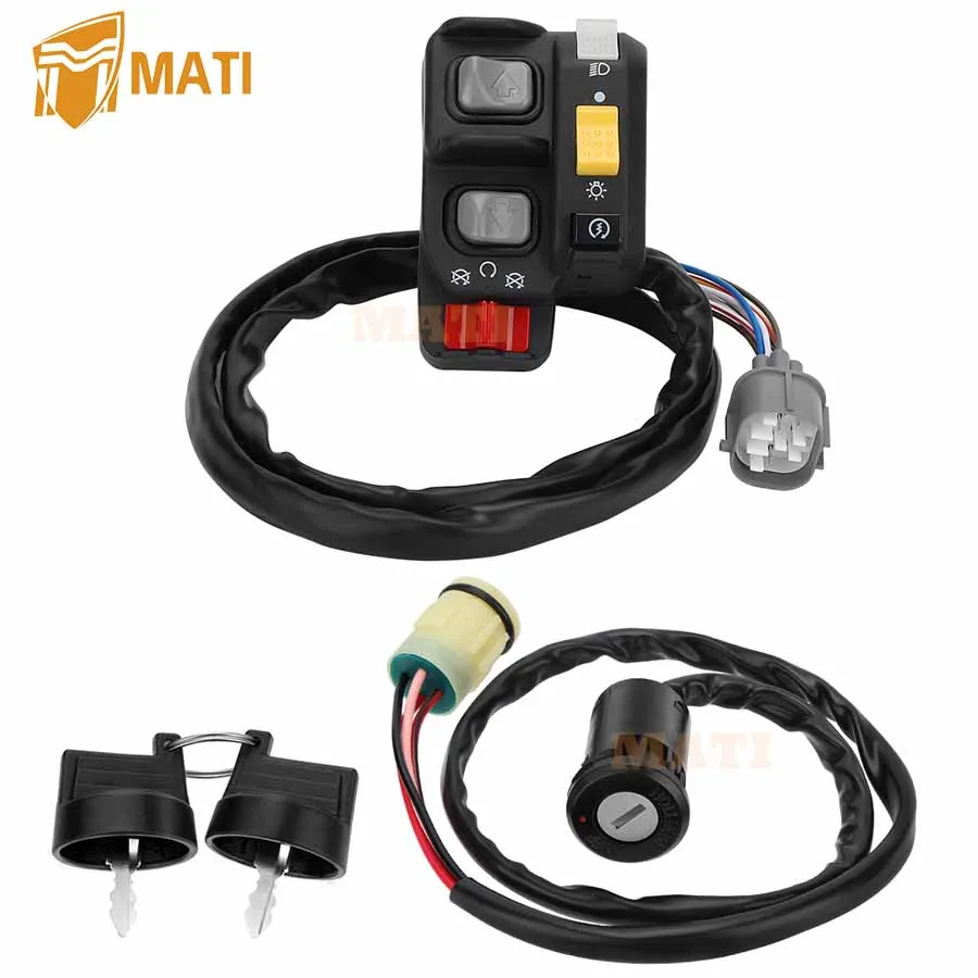 Handlebar & Key Switch for Honda Rancher 350 ES 2000-2005 Rancher 400 2004-2007 Rubicon 500 Foreman 500 ES 2001-06 35200-HN7-003
Handlebar & Key Switch for Honda Rancher 350 ES 2000-2005 Rancher 400 2004-2007 Rubicon 500 Foreman 500 ES 2001-06 35200-HN7-003