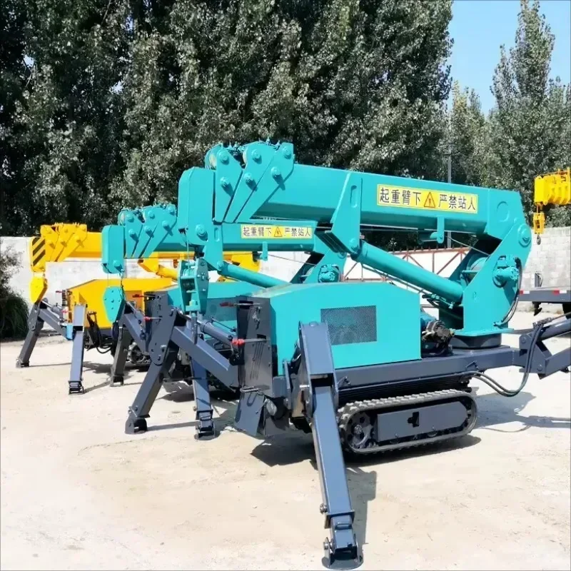 Hot Selling New Spider Crane Heavy Duty Mini Spider Crawler Crane Glass Wall Lift Telescopic 3t Mini Lifting Spider Cranes
Hot Selling New Spider Crane Heavy Duty Mini Spider Crawler Crane Glass Wall Lift Telescopic 3t Mini Lifting Spider Cranes