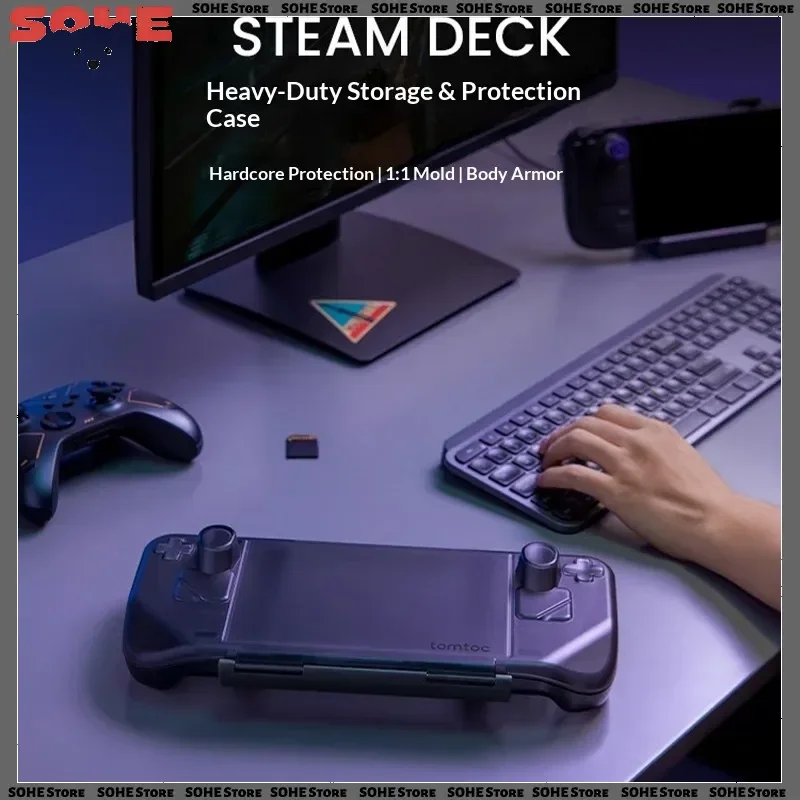 Game Handheld Protective Case For Tomtoc Steam Deck Protection Joystick Sd Handheld Storage Accessory G12 Game Console Dustproof
Game Handheld Protective Case For Tomtoc Steam Deck Protection Joystick Sd Handheld Storage Accessory G12 Game Console Dustproof