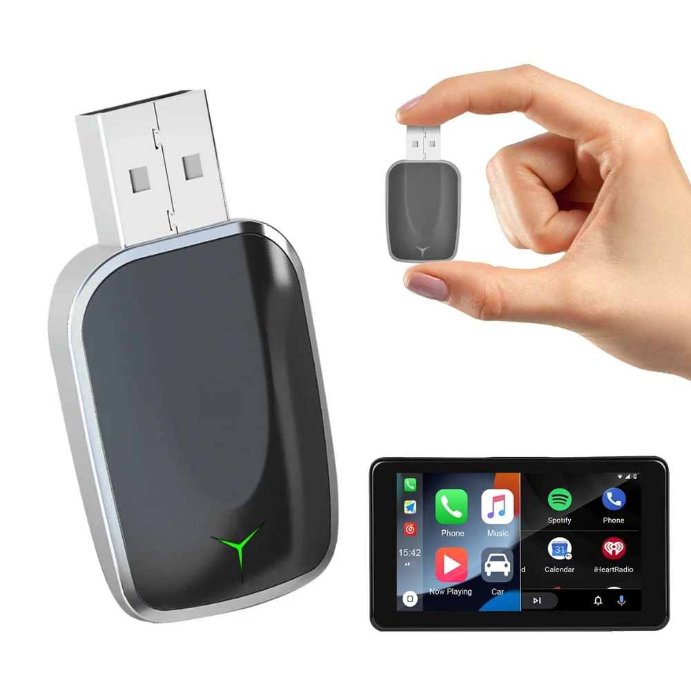 2in1 Wireless CarPlay Dongle Wireless Android Auto Adapter AI Smart Box For Car With Wired CarPlay Car Intelligent Systems
2in1 Wireless CarPlay Dongle Wireless Android Auto Adapter AI Smart Box For Car With Wired CarPlay Car Intelligent Systems
