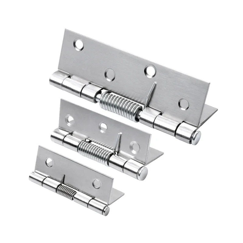 2Pcs Self Closing Spring Hinges 2" 3" 4" Stainless Steel Hinge Spring Loaded Hinges with Screws DIY Hardware for Door Cabinet
2Pcs Self Closing Spring Hinges 2" 3" 4" Stainless Steel Hinge Spring Loaded Hinges with Screws DIY Hardware for Door Cabinet