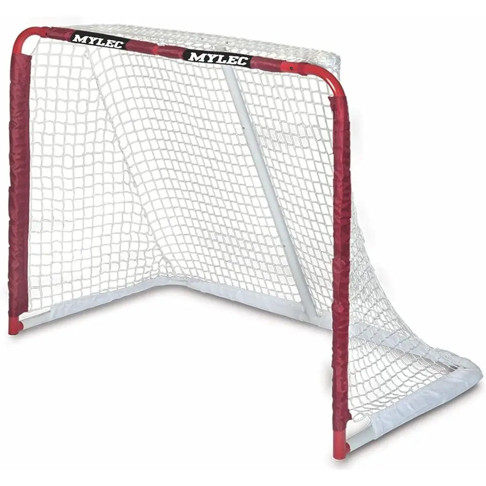Portable Lightweight Junior Hockey Goal, Indoor/Outdoor, Easy Assembly, 52x43, Red, 17 lbs
Portable Lightweight Junior Hockey Goal, Indoor/Outdoor, Easy Assembly, 52x43, Red, 17 lbs