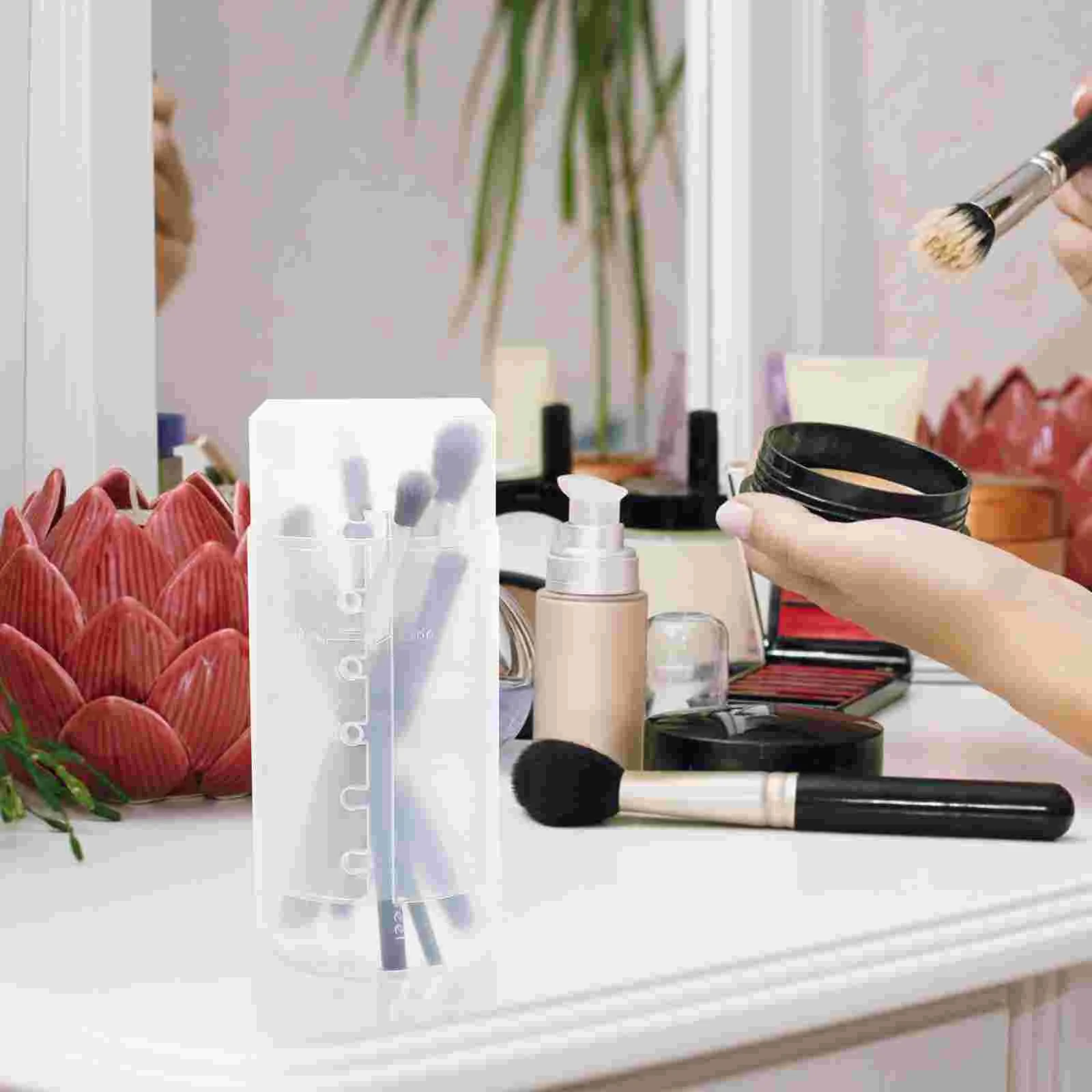 3 Pcs Retractable Brush Barrels Storage Cups Case for Travel Makeup Holder Vanity Penholder Waterproof Pp Miss
3 Pcs Retractable Brush Barrels Storage Cups Case for Travel Makeup Holder Vanity Penholder Waterproof Pp Miss