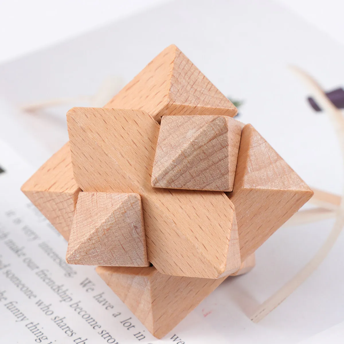 1Set Wooden Intelligence Puzzle Creative Jupiter Pyramid Tetrakaidecahedron Brain Teaser Educational Game for
1Set Wooden Intelligence Puzzle Creative Jupiter Pyramid Tetrakaidecahedron Brain Teaser Educational Game for