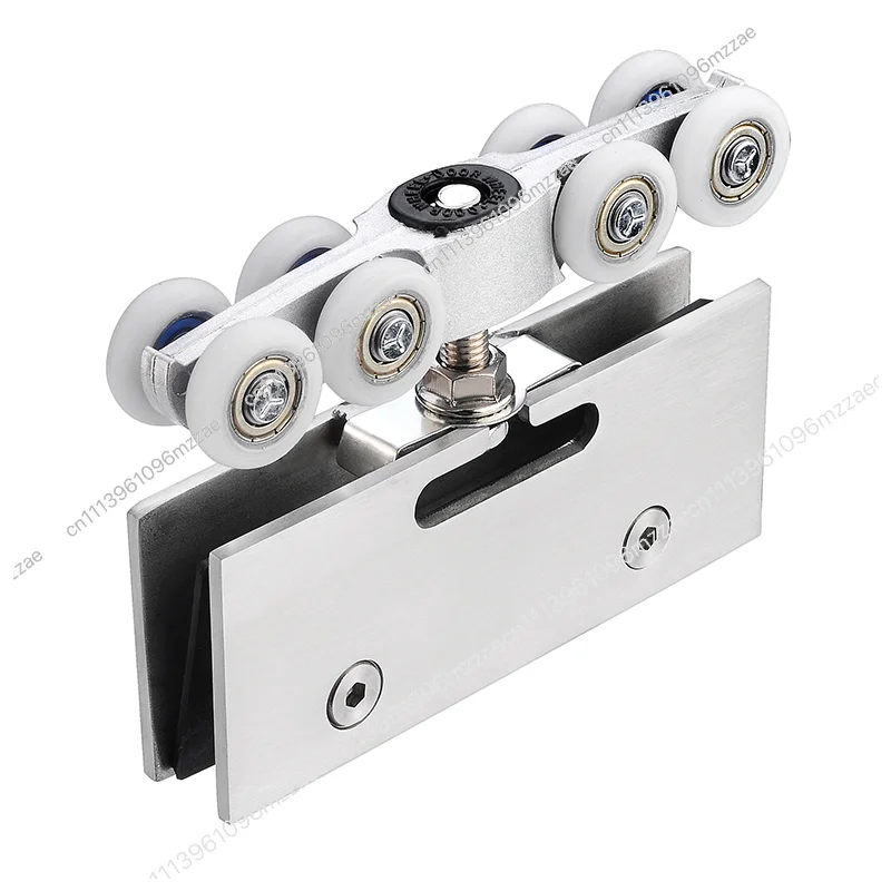 Sliding Door Pulley Frameless Tempered Glass Sliding Door Hanging Wheel Silent Bathroom Track Pulley Aluminum Profile Full Set
Sliding Door Pulley Frameless Tempered Glass Sliding Door Hanging Wheel Silent Bathroom Track Pulley Aluminum Profile Full Set
