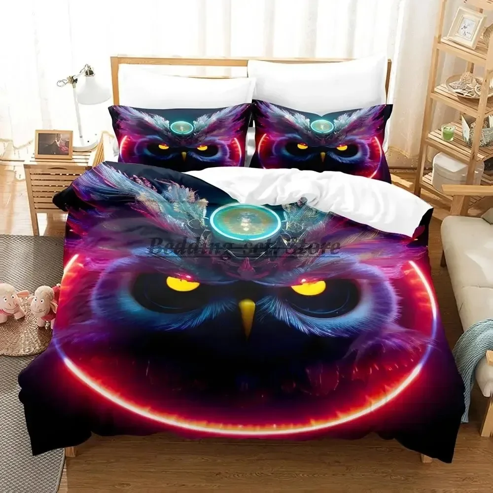 Kawaii Anime Owl Bedding Set Single Twin Full Queen King Size Bed Set Aldult Kid Bedroom Duvetcover Sets 3D Print Bed Sheet Set
Kawaii Anime Owl Bedding Set Single Twin Full Queen King Size Bed Set Aldult Kid Bedroom Duvetcover Sets 3D Print Bed Sheet Set