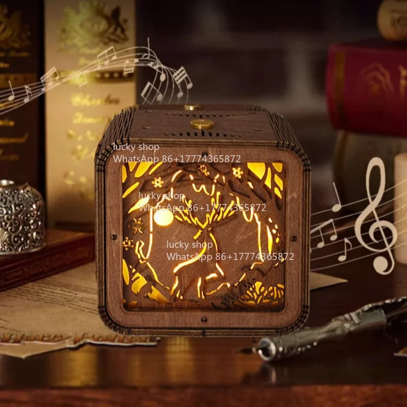 Light and Shadow Lamp Gift Assembly Piano Ornament, Music Box
Light and Shadow Lamp Gift Assembly Piano Ornament, Music Box