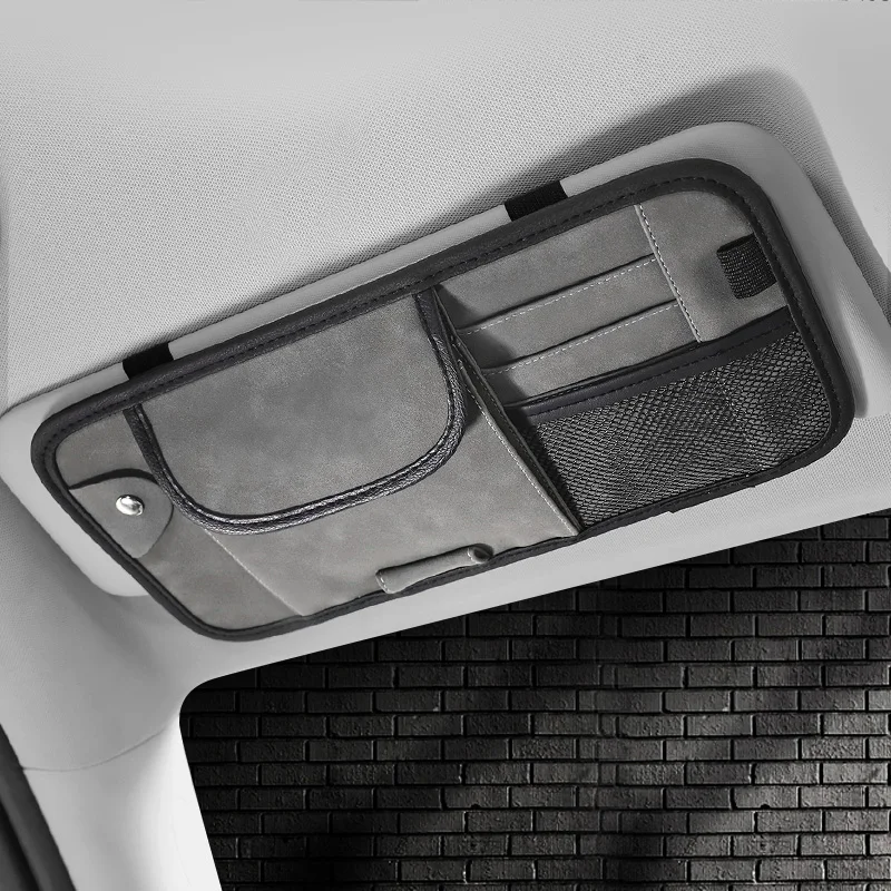 Weihao car sunshade glasses clip storage bag car multifunctional storage bag fuel card storage bag bag
Weihao car sunshade glasses clip storage bag car multifunctional storage bag fuel card storage bag bag