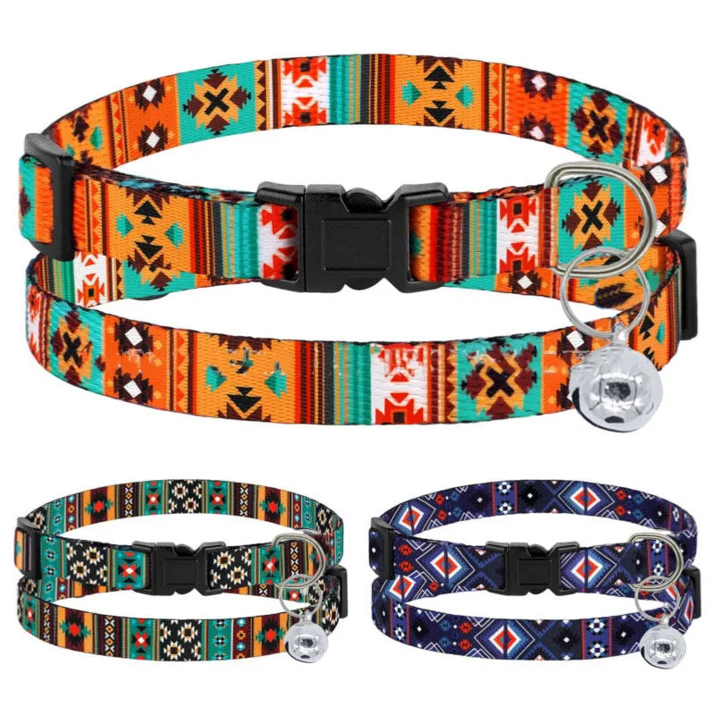 Adjustable Nylon Kitten Collar Aztec Tribal Pattern Southwest Western Style for Small Medium Large Cats Southwest Western Style
Adjustable Nylon Kitten Collar Aztec Tribal Pattern Southwest Western Style for Small Medium Large Cats Southwest Western Style