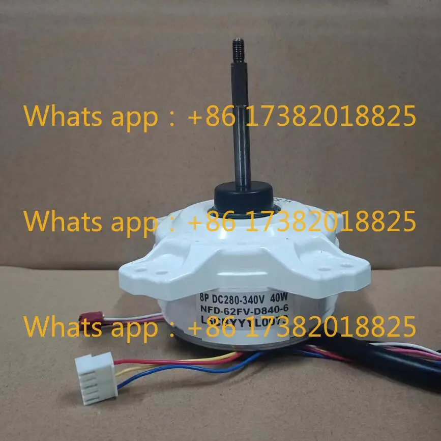 Новый внешний вентилятор двигателя постоянного тока для кондиционирования воздуха с регулируемой частотой DC280-340V NFD-62FV-D840-6 L6CBYYYL0073
Новый внешний вентилятор двигателя постоянного тока для кондиционирования воздуха с регулируемой частотой DC280-340V NFD-62FV-D840-6 L6CBYYYL0073