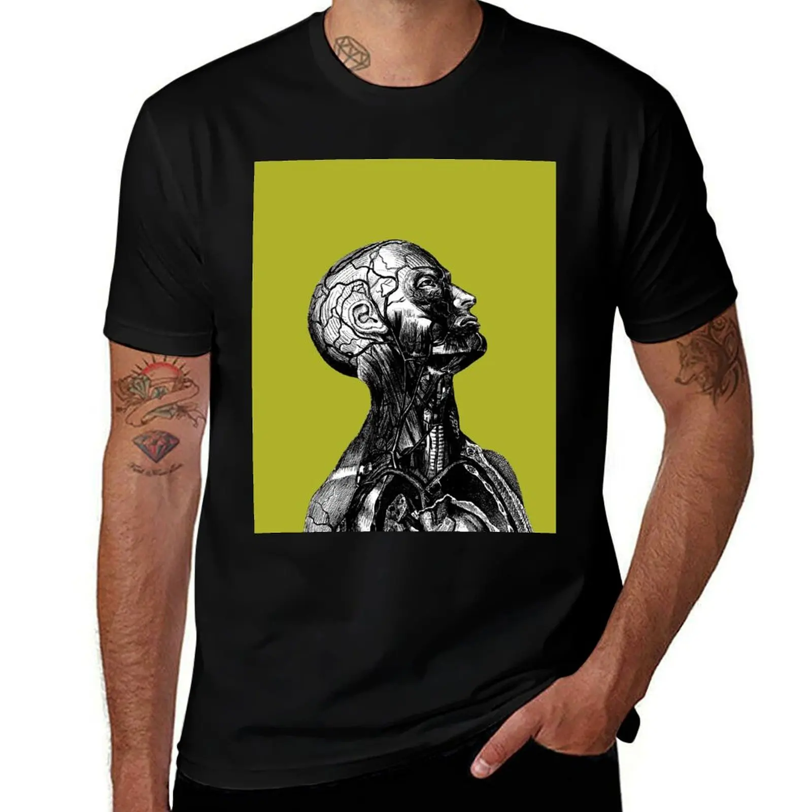 Anatomy Illustration T-Shirt basketball graphic tees quick-drying new edition mens clothes
Anatomy Illustration T-Shirt basketball graphic tees quick-drying new edition mens clothes