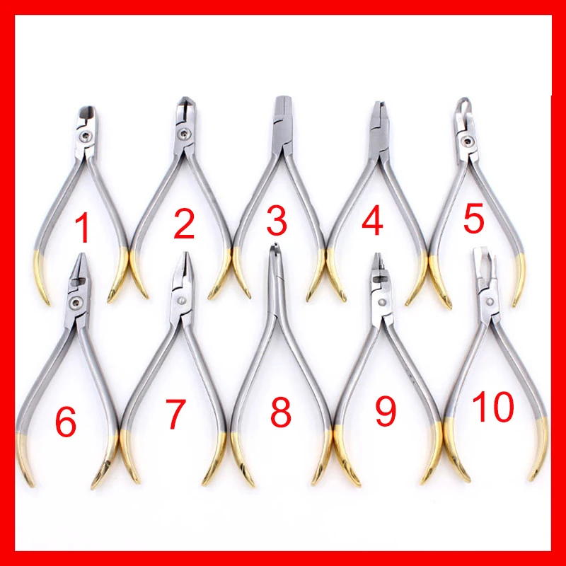 Dental Orthodontic instruments Lingual Wire NiTi Cinch Back Plier Needle holder End Cutting Pliers
Dental Orthodontic instruments Lingual Wire NiTi Cinch Back Plier Needle holder End Cutting Pliers