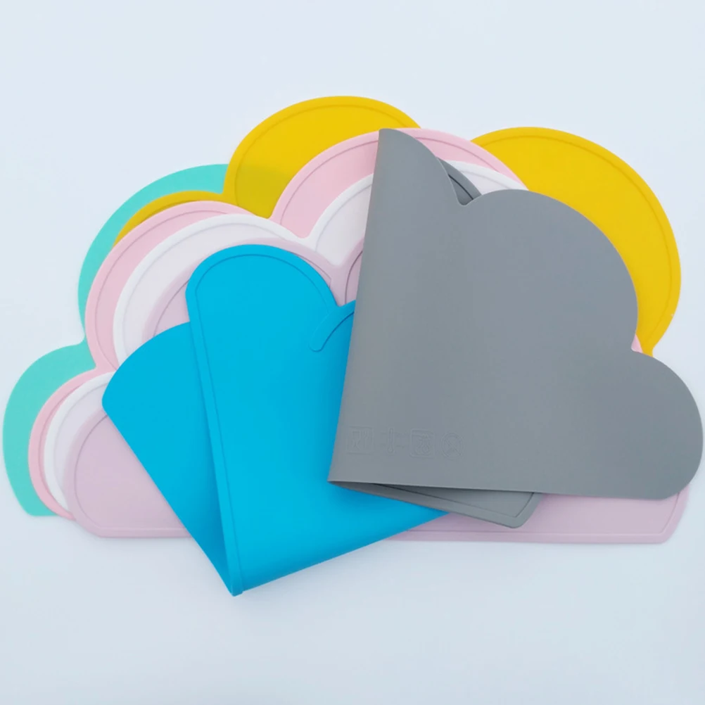 2 Pcs Anti slip Placemat Silicone Kids Mats Children Cup Non slip Heat Insulation Bowl Dish Mat Cloud Shaped Eco Friendly
2 Pcs Anti slip Placemat Silicone Kids Mats Children Cup Non slip Heat Insulation Bowl Dish Mat Cloud Shaped Eco Friendly