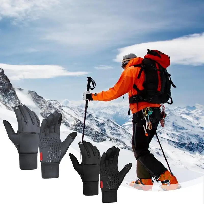 Touchscreen Fleece Warm Gloves Outdoor Cycling Driving Waterproof Cold Gloves Windproof Non Slip Women Men Winter Ski Gloves
Touchscreen Fleece Warm Gloves Outdoor Cycling Driving Waterproof Cold Gloves Windproof Non Slip Women Men Winter Ski Gloves