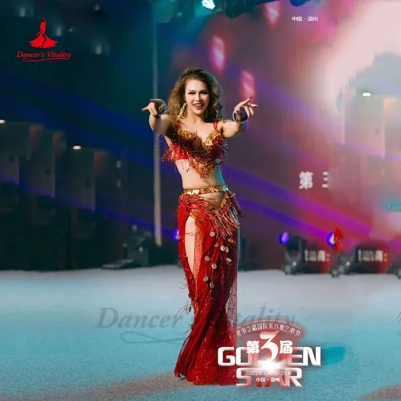 Bellydance Costume Customsized for Adult Children Senior Bra Top+bing Bing Long Skirt 2pcs Women Oriental Bellydance Wear Outfit
Bellydance Costume Customsized for Adult Children Senior Bra Top+bing Bing Long Skirt 2pcs Women Oriental Bellydance Wear Outfit