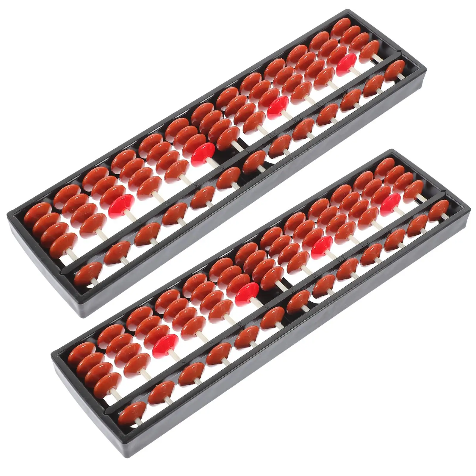 2 Pcs 13 Digits 5 Beads Brown Abacus Stationery Kids Arithmetic Toys Counting Tool Student Educational Math Gift
2 Pcs 13 Digits 5 Beads Brown Abacus Stationery Kids Arithmetic Toys Counting Tool Student Educational Math Gift