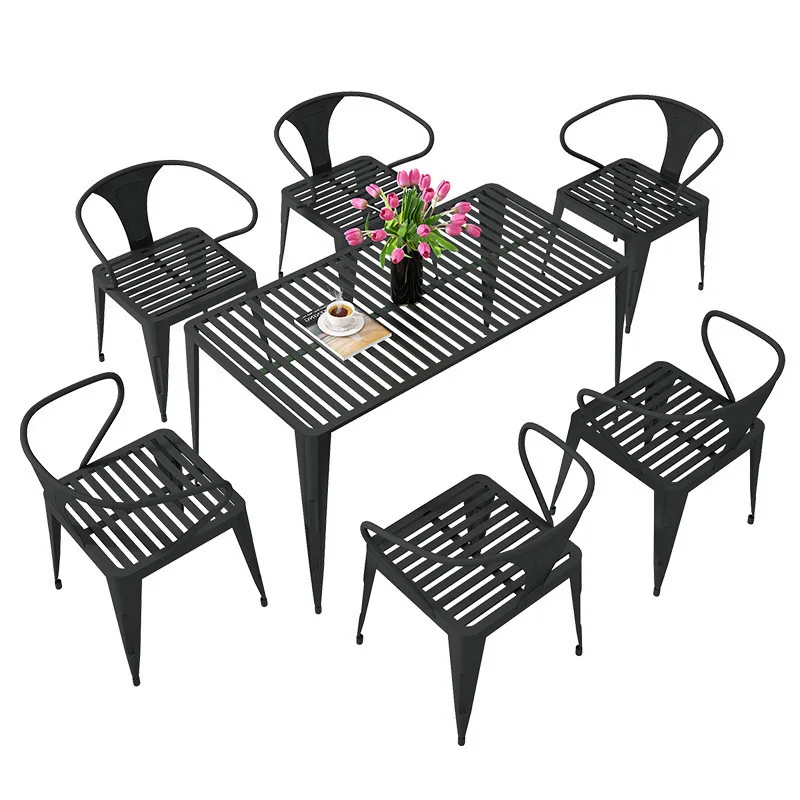 *Simple Iron Outdoor Tables and Chairs Home Balcony Courtyard Negotiation Tables and Chairs Shop Cafe Outdoor Tables and Chairs
*Simple Iron Outdoor Tables and Chairs Home Balcony Courtyard Negotiation Tables and Chairs Shop Cafe Outdoor Tables and Chairs