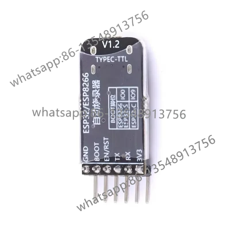 Модуль автоматической загрузки ESP32 Устройство программирования ESP8266 Модуль записи USB-последовательного порта USB-TTL Spot
Модуль автоматической загрузки ESP32 Устройство программирования ESP8266 Модуль записи USB-последовательного порта USB-TTL Spot