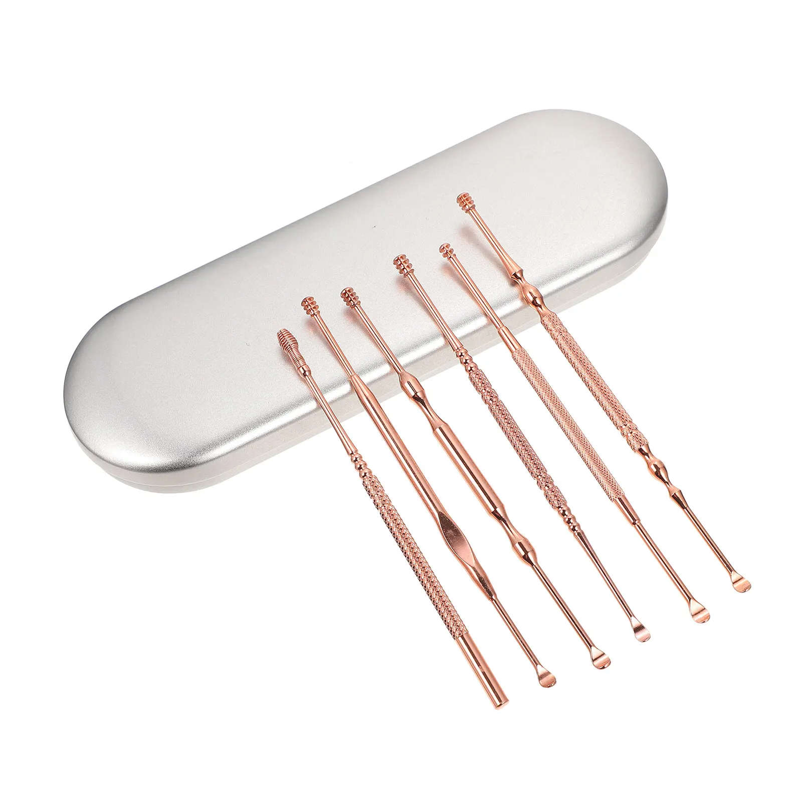 Stainless Steel Ear Set Removal Tools Portable Spring Cleaner Multipurpose Ear Cleaning Kit Home Travel Health Care
Stainless Steel Ear Set Removal Tools Portable Spring Cleaner Multipurpose Ear Cleaning Kit Home Travel Health Care