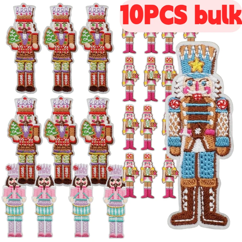 10/20PCS Christmas Scepter Doll Embroidery Patches Cute Kingdom King Design Cartoon Boy Drumming Iron On For DIY Bag Bulk
10/20PCS Christmas Scepter Doll Embroidery Patches Cute Kingdom King Design Cartoon Boy Drumming Iron On For DIY Bag Bulk