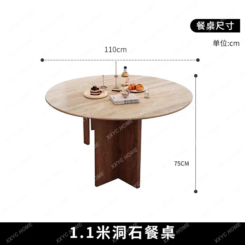 SLTravertine dining table retro solid wood rice travertine medieval round table
SLTravertine dining table retro solid wood rice travertine medieval round table