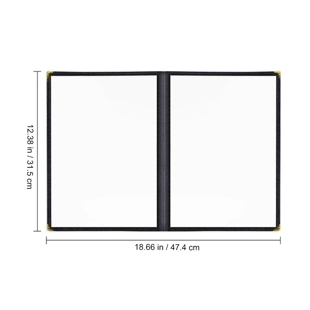 3pcs A4 Clear Pvc Recipe Cover Double-Sided Display For Restaurant Cafe Bar Hotel Hot Pot Chinese Western Dessert Shop Menu
3pcs A4 Clear Pvc Recipe Cover Double-Sided Display For Restaurant Cafe Bar Hotel Hot Pot Chinese Western Dessert Shop Menu