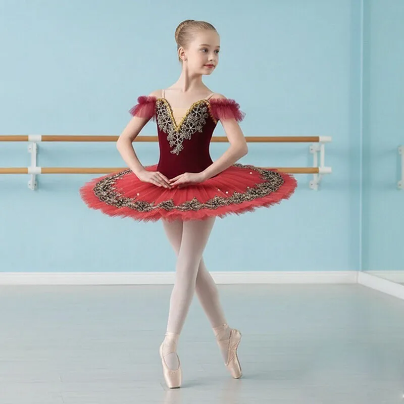 Pancake Platter Performance Ballerina Party Costume Kids Girls Professional La Esmeralda Ballet Tutu Dress
Pancake Platter Performance Ballerina Party Costume Kids Girls Professional La Esmeralda Ballet Tutu Dress