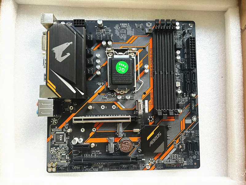 B365M AORUS ELITE for GIGABYTE Micro ATX Intel B365 M.2 Support 8 9th cpu
B365M AORUS ELITE for GIGABYTE Micro ATX Intel B365 M.2 Support 8 9th cpu
