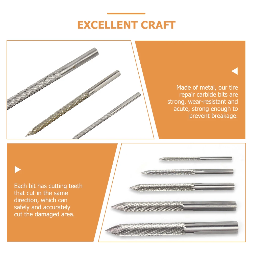 Metal Drill 3mm 4 5mm 6 5mm Tire Repair Tire Repair Burr Drill Bit Kit Car Truck Tools Wire Cutter Reamer Buffer Patch Plug
Metal Drill 3mm 4 5mm 6 5mm Tire Repair Tire Repair Burr Drill Bit Kit Car Truck Tools Wire Cutter Reamer Buffer Patch Plug