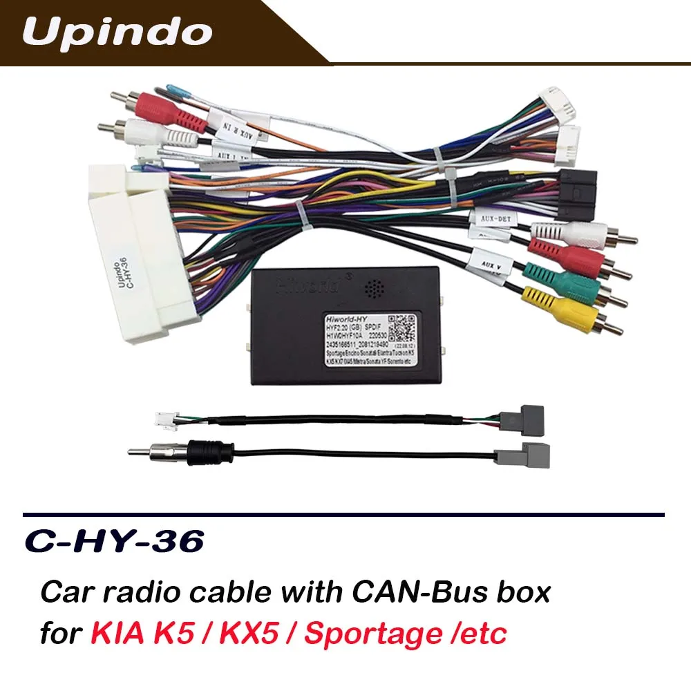 Для Hyundai KIA Android радио CAN шина жгут проводов адаптер Plug Play для K5 Sportage KX5
Для Hyundai KIA Android радио CAN шина жгут проводов адаптер Plug Play для K5 Sportage KX5