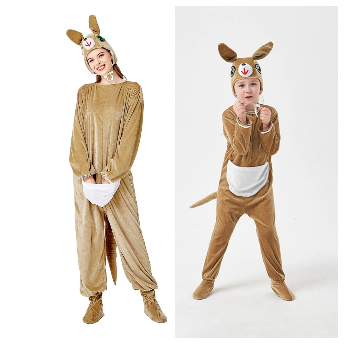 Large Size Kangaroo Onesie Halloween Cosplay Costume Men's Animal Outfit Parent-Child Performance Suit Stage Costume
Large Size Kangaroo Onesie Halloween Cosplay Costume Men's Animal Outfit Parent-Child Performance Suit Stage Costume