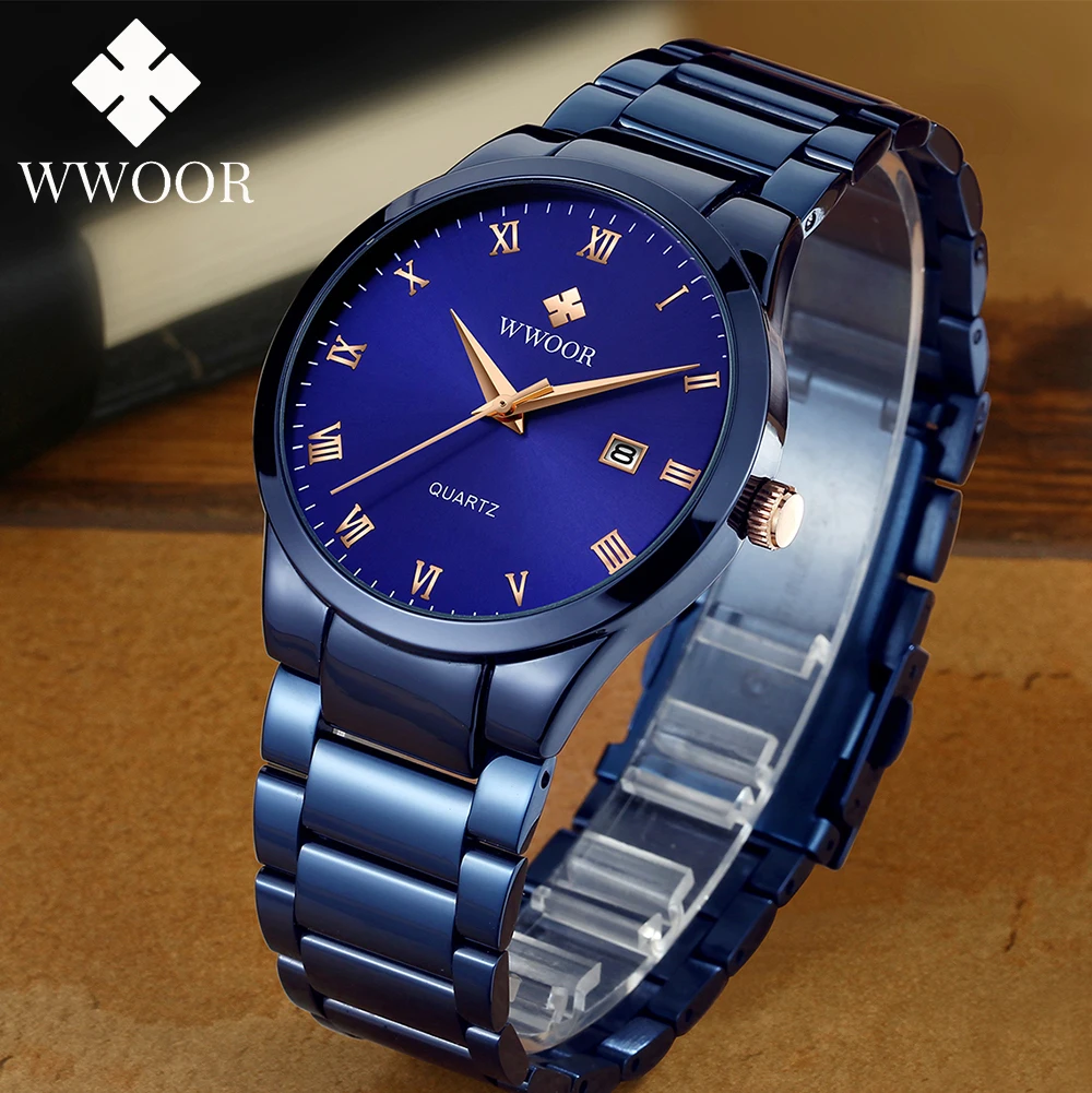 WWOOR New Popular Male Wristwatch Military Sports Shockproof Waterproof Steel Watch Men Fashion Casual Clock Relogio Masculino
WWOOR New Popular Male Wristwatch Military Sports Shockproof Waterproof Steel Watch Men Fashion Casual Clock Relogio Masculino