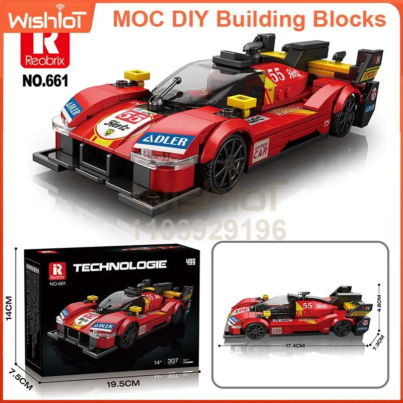 249pcs TYPE 41 Car Building Blocks 661 MOC Bricks High Tech Ideas Toy Kit Collection DIY Gift Kids Adults
249pcs TYPE 41 Car Building Blocks 661 MOC Bricks High Tech Ideas Toy Kit Collection DIY Gift Kids Adults