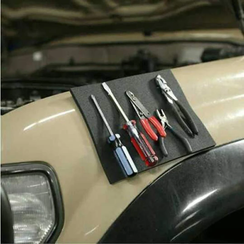 Flexible Magnetic Tool Holder Pad Wrench Bolt Nut Garage Home Construction
Flexible Magnetic Tool Holder Pad Wrench Bolt Nut Garage Home Construction
