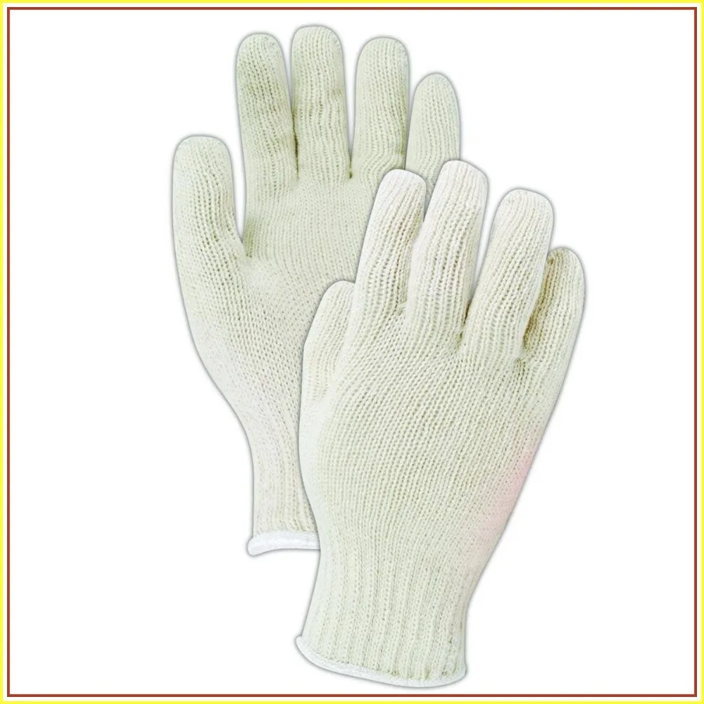 Seamless 7 Gauge Cotton/Polyester Knit Gloves, 60 Pairs, Size 9/L, Natural, Insulated for Winter, Heat Protection for Grilling
Seamless 7 Gauge Cotton/Polyester Knit Gloves, 60 Pairs, Size 9/L, Natural, Insulated for Winter, Heat Protection for Grilling