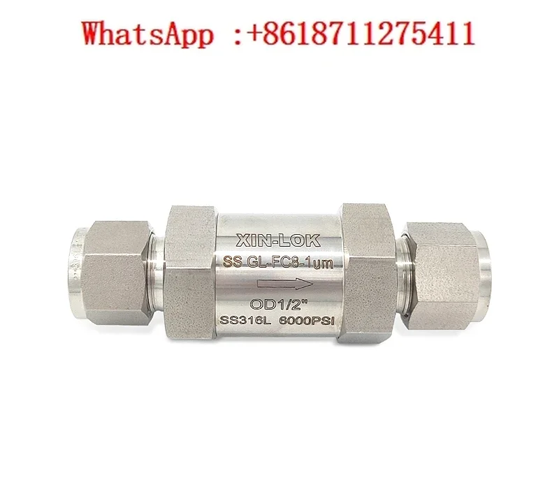 Cartridge Filter OD1/2 "Cartridge Gas Filter, Stainless Steel High Pressure Cartridge Filter
Cartridge Filter OD1/2 "Cartridge Gas Filter, Stainless Steel High Pressure Cartridge Filter