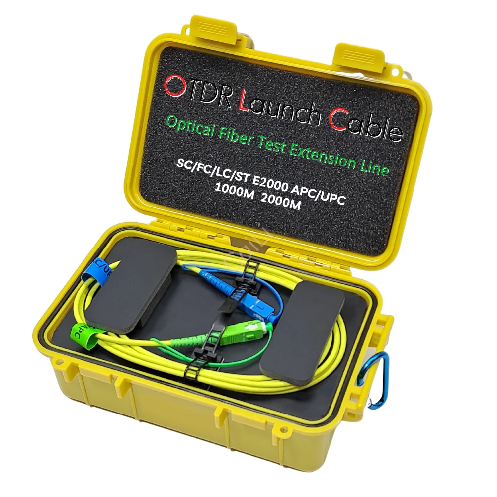 SC LC APC UPC OTDR Dead Zone Eliminator Singlemode Fiber Optic OTDR Lanch Cable Box 150m-2km 1310/1550nm
SC LC APC UPC OTDR Dead Zone Eliminator Singlemode Fiber Optic OTDR Lanch Cable Box 150m-2km 1310/1550nm