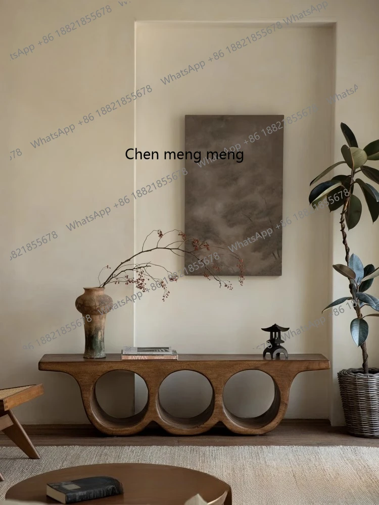 Solid wood bed and breakfast hotel, living room display decorative bench
Solid wood bed and breakfast hotel, living room display decorative bench