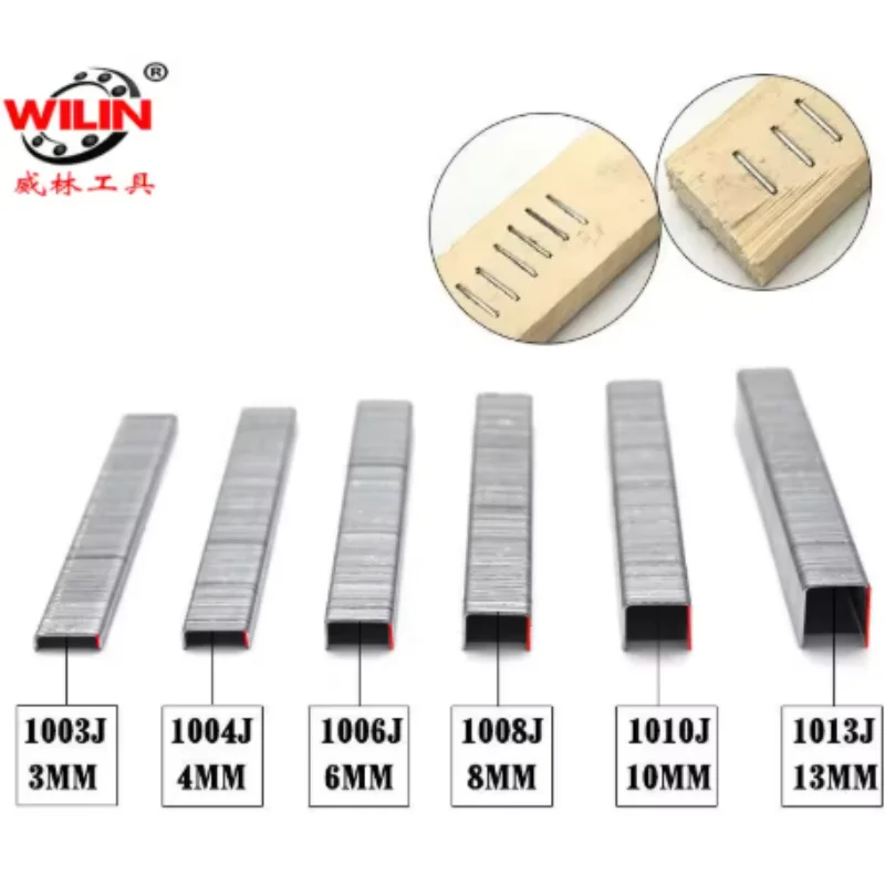 5000pcs 1003j 1004j 1005j 1016j 1019j 1022j U-Shaped Nail Staples For 1010f 1013j Air Stapler Pneumatic Nailer Parts
5000pcs 1003j 1004j 1005j 1016j 1019j 1022j U-Shaped Nail Staples For 1010f 1013j Air Stapler Pneumatic Nailer Parts