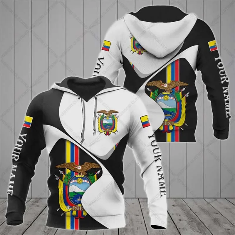 Customized Ecuador Emblem Graphic Unisex Hoodies Loose Sweatshirts Casual Pullover Winter Daily Clothes Oversize Streetwear
Customized Ecuador Emblem Graphic Unisex Hoodies Loose Sweatshirts Casual Pullover Winter Daily Clothes Oversize Streetwear