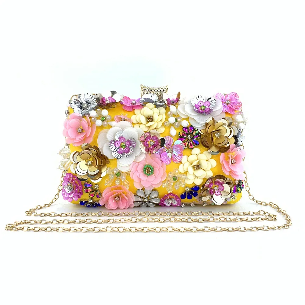Lawaia Clutch Purses for Women Minaudiere Handbag Dinner Bags Colorful Flower Beaded Bags Evening Bags with Chain Strap
Lawaia Clutch Purses for Women Minaudiere Handbag Dinner Bags Colorful Flower Beaded Bags Evening Bags with Chain Strap
