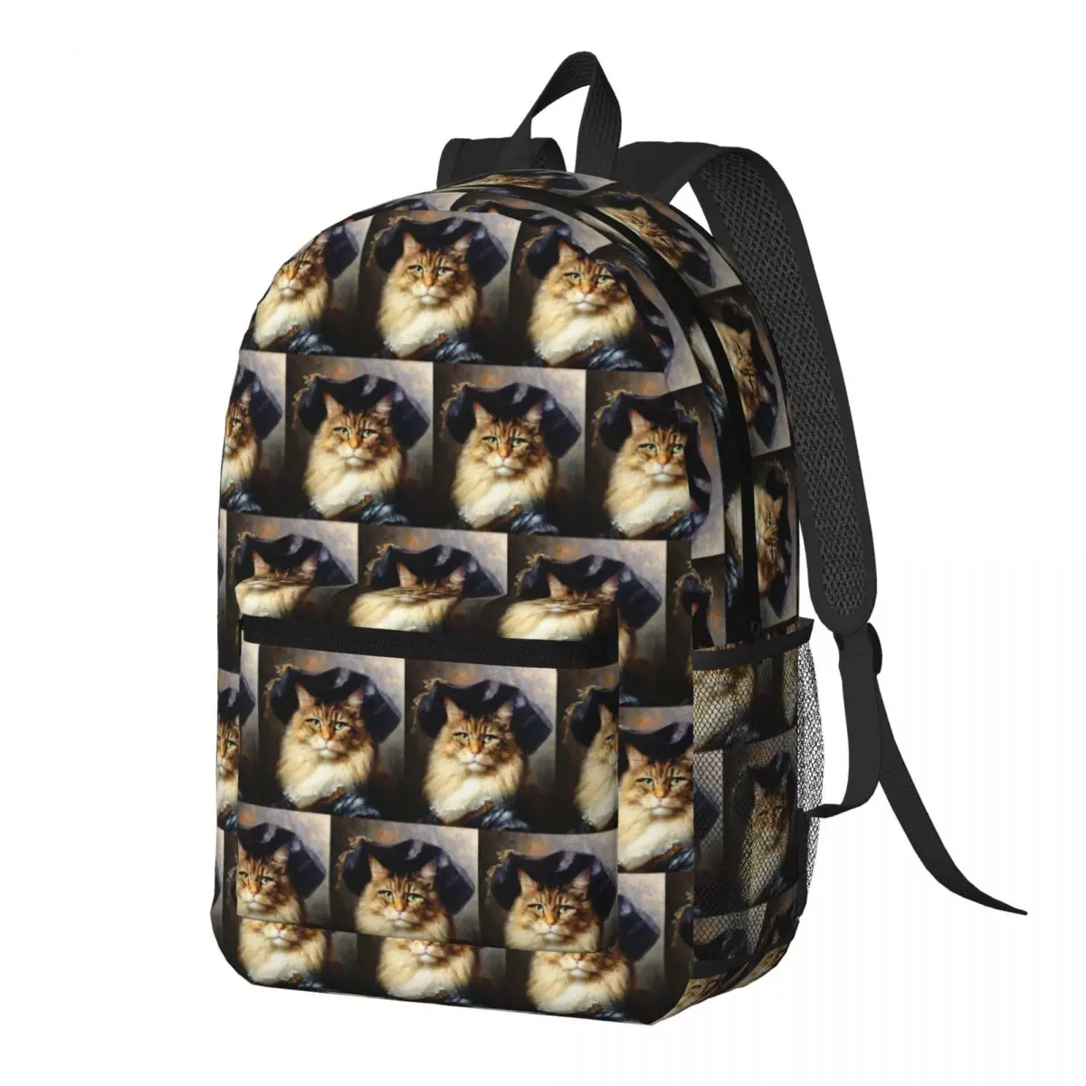 Anthropomorphic Victorian Cat Portrait Duchess Backpack Daypack Large Capacity Boys Girls BookBag School Bag Shoulder Bags
Anthropomorphic Victorian Cat Portrait Duchess Backpack Daypack Large Capacity Boys Girls BookBag School Bag Shoulder Bags