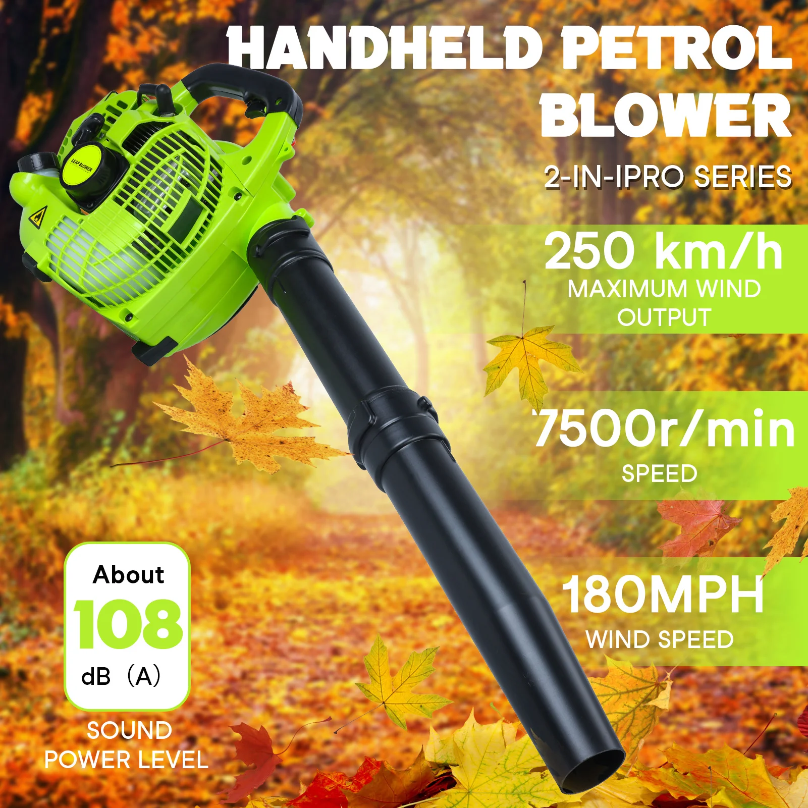 Gas Powered Leaf Blower 2-Stroke Engine Air Volume Portable Handheld Blower Powerful Wind Snow Blower For Lawn Garden Household
Gas Powered Leaf Blower 2-Stroke Engine Air Volume Portable Handheld Blower Powerful Wind Snow Blower For Lawn Garden Household