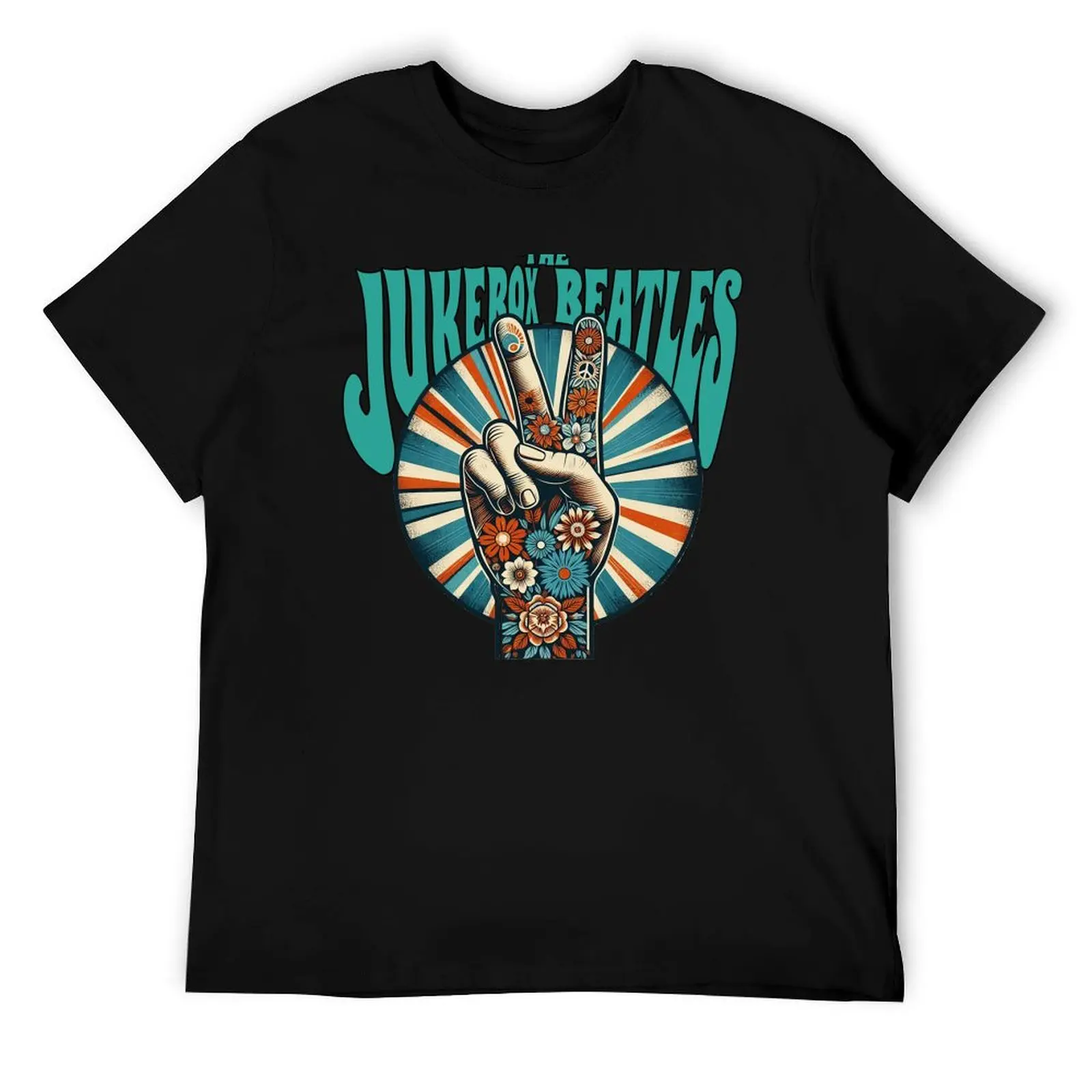 Jukebox Peace & Flowers T-Shirt cotton t shirts man 100% t shirts for man cotton funny man t shirt cotton T-Shirt
Jukebox Peace & Flowers T-Shirt cotton t shirts man 100% t shirts for man cotton funny man t shirt cotton T-Shirt