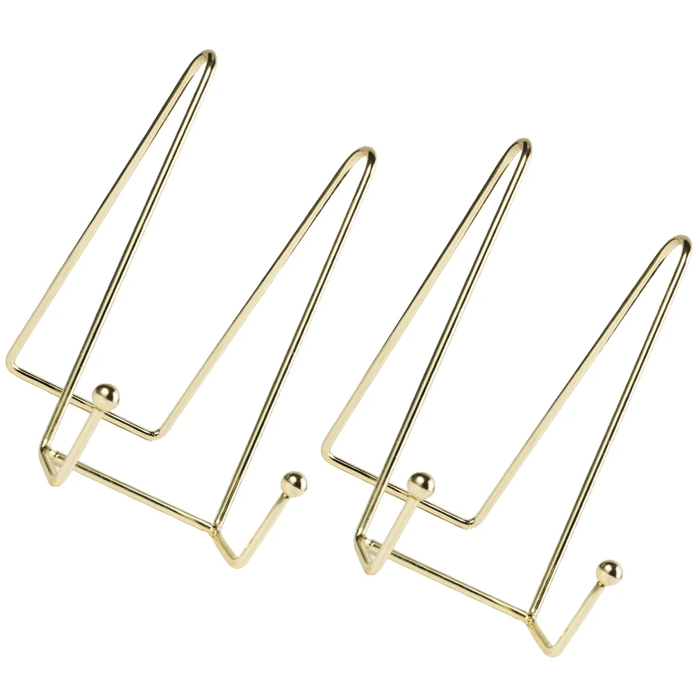 2pcs Golden Metal Display 6 Inch Plate Rack for Photo Book Decor Dish Holder Storage Shelf Home ganization
2pcs Golden Metal Display 6 Inch Plate Rack for Photo Book Decor Dish Holder Storage Shelf Home ganization