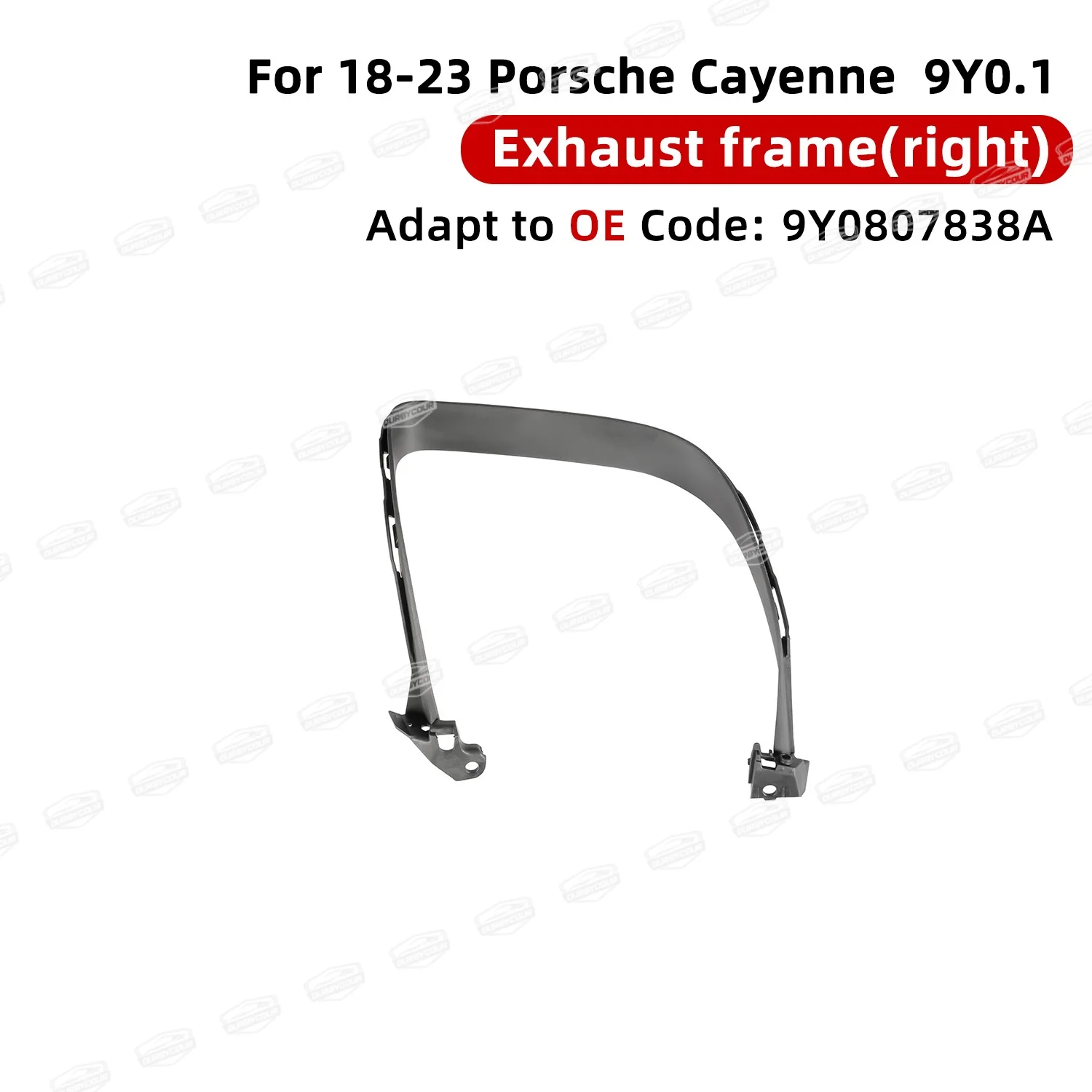 For Porsche 2018-2023 Cayenne 9Y0.1 OE rear bumper exhaust frame left OE9Y0807837A L right OE9Y0807838AROE replacement parts
For Porsche 2018-2023 Cayenne 9Y0.1 OE rear bumper exhaust frame left OE9Y0807837A L right OE9Y0807838AROE replacement parts