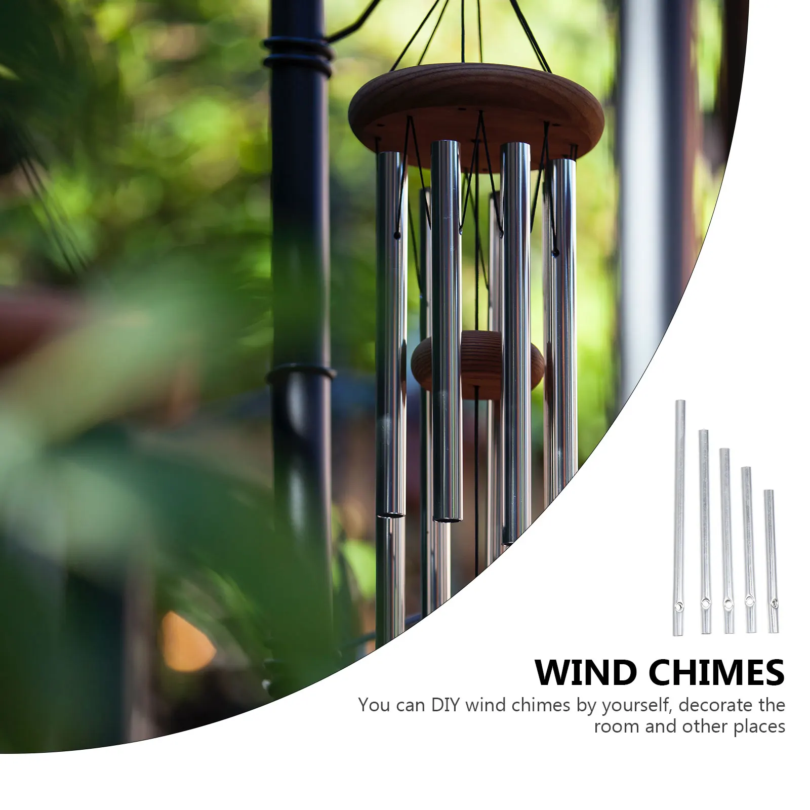 25pcs Wind Materials 6MM Tubes Wind Chime Tube Pipe 70 115mm Pre drilled Aluminum Pipes Crafts Gifts Home Decoration
25pcs Wind Materials 6MM Tubes Wind Chime Tube Pipe 70 115mm Pre drilled Aluminum Pipes Crafts Gifts Home Decoration